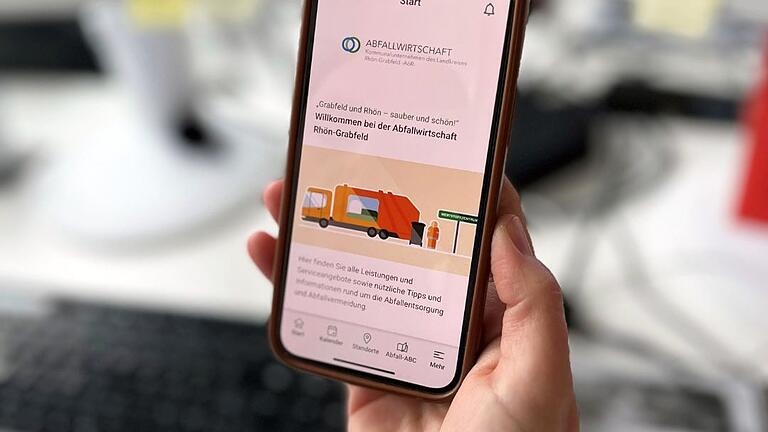 Alle Informationen zu Müllabfuhrterminen und Entsorgung von Abfällen immer zur Hand haben – das ist mit der Abfall-RG-App möglich.