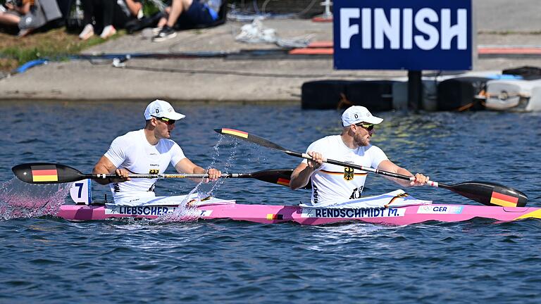 Paris 2024 - Kanu       -  Max Rendschmidt und Tom Liebscher-Lucz fahren auch im Zweier um die Medaillen mit.