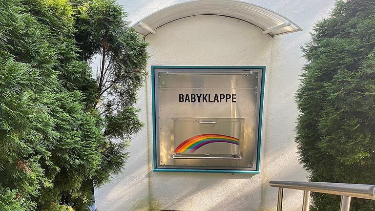 Die Babyklappe an der Kinderklinik St. Marien in Landshut.