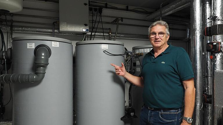 Beim Bau seines Hauses legte Jürgen Leppig großen Wert auf Nachhaltigkeit. Unter anderem installierte er deshalb eine Grauwasseranlage im Keller.