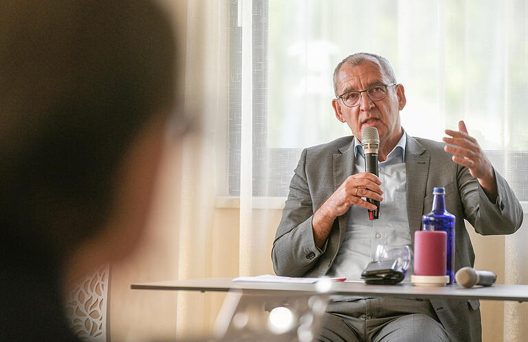 Hans Sartoris, Geschäftsführer der Stadtbau Würzburg GmbH. Hans Sartoris, Geschäftsführer der Stadtbau Würzburg GmbH.