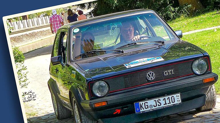 Johannes Schmidt als Sulzthal und seine Frau Janene bei der letzten Rallye-Teilnahme vor fünf Jahren. Damals ging es noch zum Schaufahren durch den Park.       -  Johannes Schmidt als Sulzthal und seine Frau Janene bei der letzten Rallye-Teilnahme vor fünf Jahren. Damals ging es noch zum Schaufahren durch den Park.