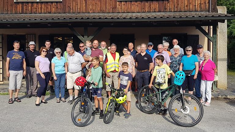 Teilnehmer der CSU Familienradtour 2024