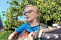 Die Jüngste: Anna Lausberger, zehn Jahre, aus dem Odenwald. Nach zwei Stramu-Besuchen wollte sie dieses Jahr unbedingt selbst unter den Musikern sein.