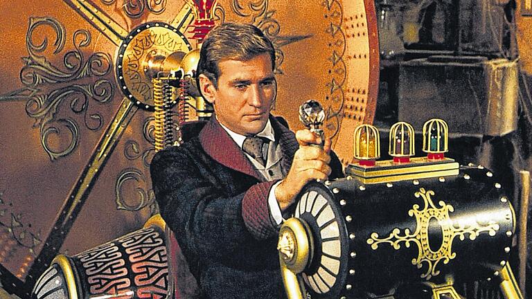 Der Klassiker: Rod Taylor 1960 in der Verfilmung von H. G. Wells' Roman &bdquo;Die Zeitmaschine&ldquo;.