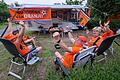 Oranje-Fans       -  Der Campingplatz am Kulkwitzer See ist fest in niederländischer Hand.