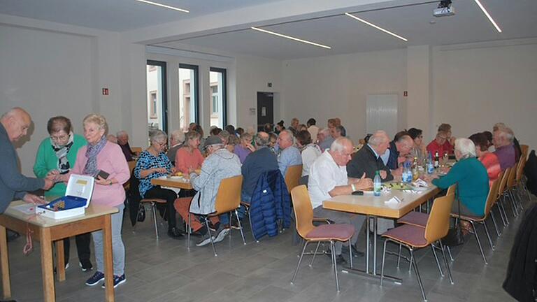 Erstes Kirchweihessen in Wiesenfeld.