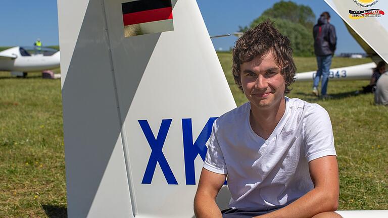 Eric Schneider von der Flugsportgruppe Hammelburg ist deutscher Meister im Segelfliegen.