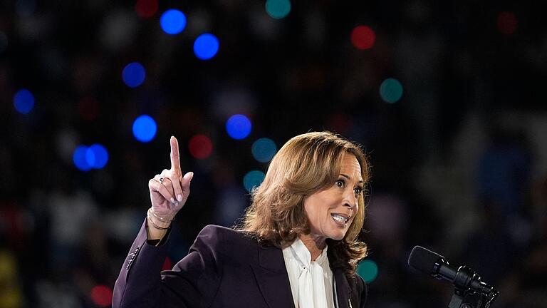 Wahlkampf in den USA - Harris       -  Harris kämpft in Texas um Stimmen