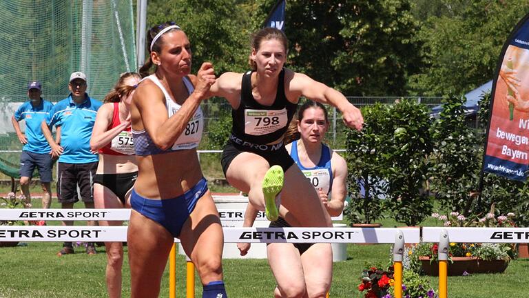 Johanna Büchs wurde beim Länderkampf in Brixen über die 100 Meter Hürden Fünfte.       -  Johanna Büchs wurde beim Länderkampf in Brixen über die 100 Meter Hürden Fünfte.