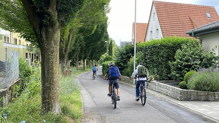 Die Heubrunnenstraße in Marktheidenfeld soll eine Fahrradstraße werden – darauf einigte sich der Stadtentwicklungsausschuss.