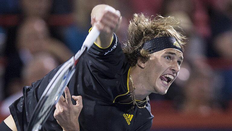 Motiviert       -  Alexander Zverev trifft im Finale von Montreal auf Roger Federer.