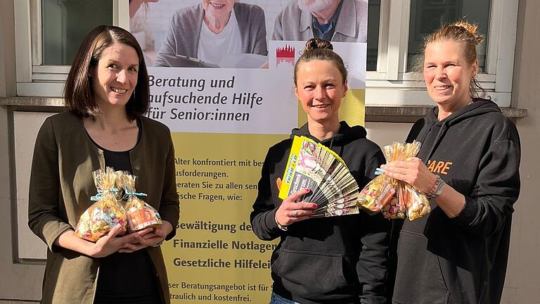 Sandra Hahn, Jessica Egert und Astrid Eckmann.