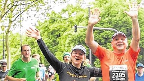 So schön ist der Marathon: Teilnehmer im letzten Jahr.Foto: Gralla