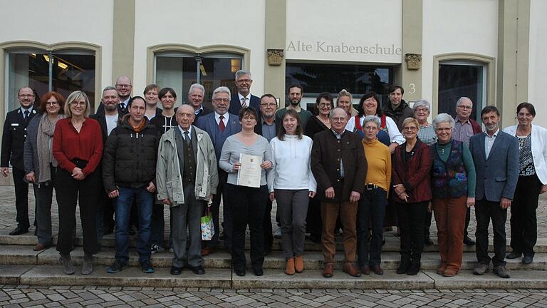 Beim Neujahrsempfang der Gemeinde Rimpar wurden viele Bürger für ihren Einsatz geehrt.