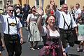 Festzug durchs Dorf anlässlich der 60-Jahr-Feier der Premicher Musikanten       -  Festzug durchs Dorf anlässlich der 60-Jahr-Feier der Premicher Musikanten