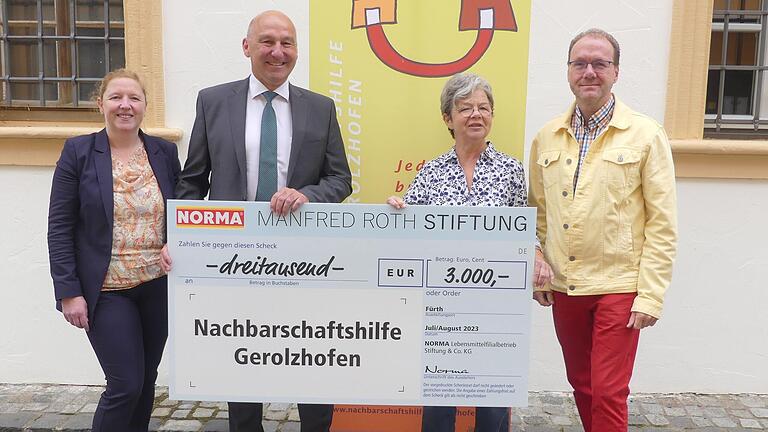 Freude über 3000 Euro für die Nachbarschaftshilfe