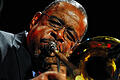 Denkmal des Funk: Fred Wesley in Schweinfurt       -  (maw)   Er gehört zu den großen Stars des Soul and Funk: Fred Wesley. Ob Ray Charles, The Jackson Five, James Brown, Prince oder Usher, Wesley hat sie alle begleitet. Mit &bdquo;Universal Funk-Live from the Blue Note Club&ldquo; gastieren Fred Wesley & The New JBs mit ihrem einzigen Konzert in Nordbayern am Freitag, 3. Mai, 21 Uhr, im Stattbahnhof Schweinfurt. Fred Wesley zählt zu den Erfindern der modernen Funkmusik. Er wurde am 4. Juli 1943 in Columbus, Georgia, geboren. Seine Karriere begann er als Posaunist bei Count Basie sowie mit Ike und Tina Turner. In den 70er-Jahren war er Musikdirektor, Arrangeur, Solist und Hauptkomponist für James Brown. Vorverkauf beim Schweinfurter Tagblatt,  (09 31) 60 01 60 00, und unter www.sw-concerts.de