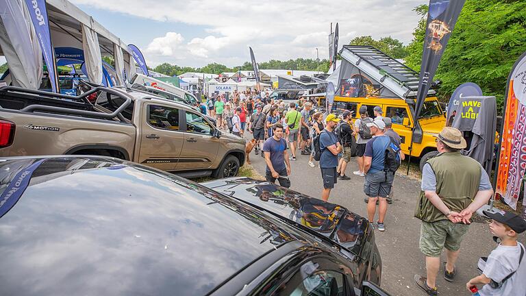 Publikumsmagnet am Wochenende: die Offroad-Messe in Bad Kissingen.