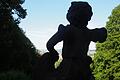 Silhouette einer  Putte:  Der Ausblick vom Saalecker Berg in Hammelburg ist beeindruckend - ebenso wie die Kreuzwegstationen oberhalb des Klosters Altstadt.Bianca Volkert       -  Silhouette einer  Putte:  Der Ausblick vom Saalecker Berg in Hammelburg ist beeindruckend - ebenso wie die Kreuzwegstationen oberhalb des Klosters Altstadt.Bianca Volkert