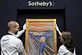 Edvard Munch       -  Bei Sotheby's wird Edvard Munchs «Der Schrei» versteigert. Foto: Andy Rain