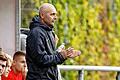Kickers-Reserve-Trainer Claudiu Bozesan beim Spiel gegen den FC Amberg im Oktober 2016.