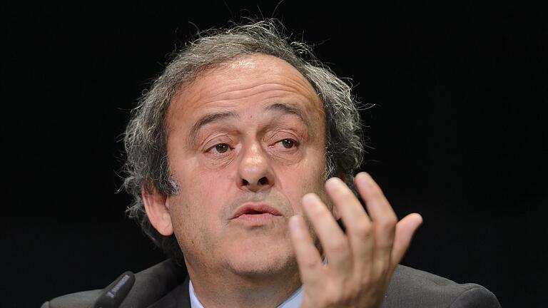 Michel Platini       -  Uefa-Präsident Michel Platini bei einer Pressekonferenz in Zürich.
