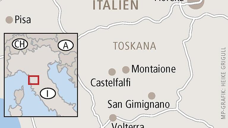 Castelfalfi: Ein Dorf erwacht zu neuem Leben       -  _