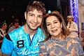 René Haßfurther hat bereits mit zahlreichen berühmten deutschen Schauspielern zusammen gearbeitet. Das Foto zeigt ihn mit Hannelore Elsner, mit der er schon mehrfach gemeinsam vor der Kamera stand.
