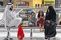 Unter dem Schleier: Frauen müssen in Saudi-Arabien in der Öffentlichkeit einen Schleier und Umhang tragen.