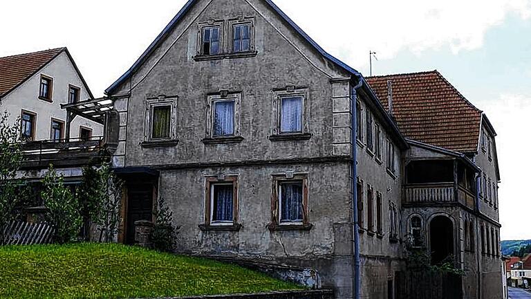Geburtshaus: Das Privatobjekt steht seit Jahren leer und befindet sich in einem desolaten Zustand.