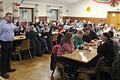 Volles Haus bei der Bürgerversammlung in Untersambach. Wiesentheids Bürgermeister Werner Knaier freute asich über 75 Besucher.