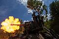 Panzerhaubitze       -  Die Ukraine wehrt sich seit mehr als zwei Jahren mit westlicher Hilfe gegen die russische Invasion.