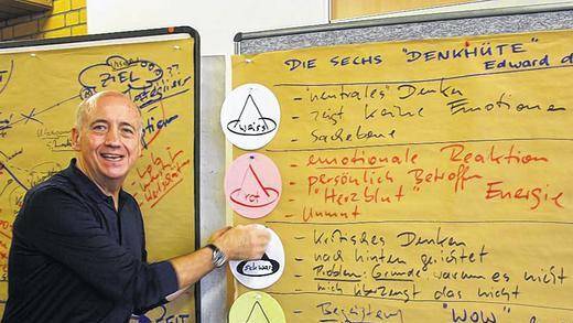 Schule als Unternehmen: Unternehmensberater Heinz Groten gab Schulleitern der Grund- und Mittelschulen Tipps. Schule als Unternehmen: Unternehmensberater Heinz Groten gab Schulleitern der Grund- und Mittelschulen Tipps.