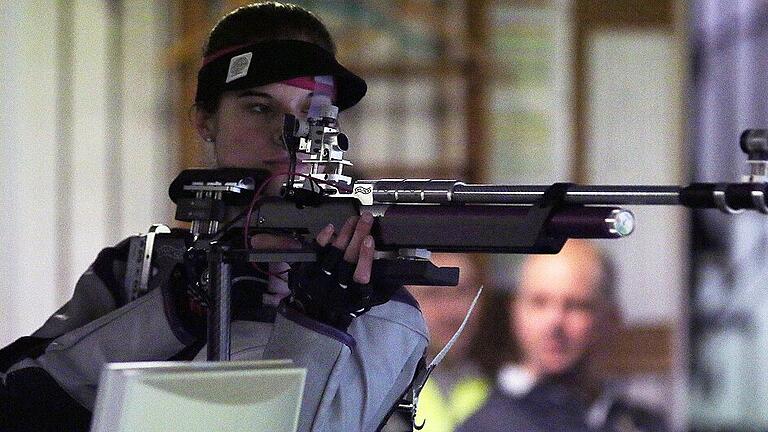 Blieb mit ihrer Mannschaft sieglos beim Heimwettkampf: Kimberly Höfler (BSG Bergrheinfeld).