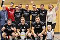 Der TSV Unterpleichfeld gewinnt den 29. EEV-Cup in Bergtheim. Im Bild (hinten von links) Sponsor Helmut Jäth, Björn Trott, Marcel Meusert,&nbsp;Lennard Kneitz, Lukas Gull, Valentin Vogel, Johannes Göbel, Sitta Kaufmann (Vereinsvorsitzende SV Bergtheim) sowie (vorne)&nbsp;Tom Oeffner, Tillmann Schäfe, Leon Vollmuth und TSV-Fan Fabian Redelbeger.