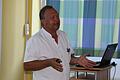 Beim Arzt-Patienten-Seminar am Donnerstag in der Geomed-Kreisklinik Gerolzhofen informierte Dr. Michael Dietrich 40 interessierte Zuhörer über Venenerkrankungen und deren Behandlungsmöglichkeiten.