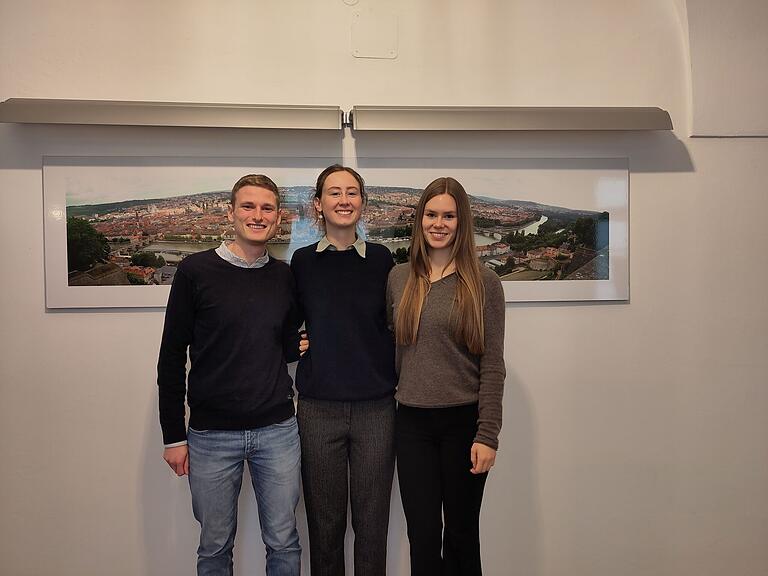 Luca Huth, Antje Bakker und Annika Gaab (von links) sind im MediNetz aktiv.