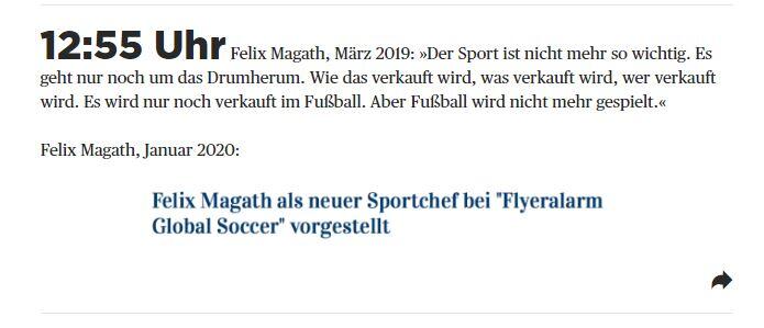 Screenshot aus dem 11 Freunde-Liveticker. (abgerufen am&nbsp;21.01.2020, 15:26, unter:&nbsp;&nbsp;https://www.11freunde.de/liveticker/transferticker-2001)