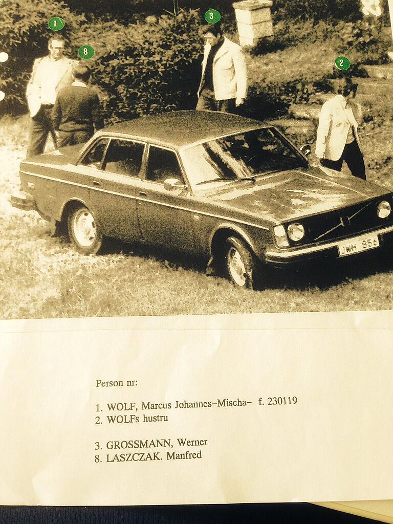 Markus Wolf, Chef der Stasi-Spione, beim Treffen mit dem unterfränkischen Landtagsabgeordneten Friedrich Cremer (SPD) 1978 in Stockholm. Markus Wolf, Chef der Stasi-Spione, beim Treffen mit dem unterfränkischen Landtagsabgeordneten Friedrich Cremer (SPD) 1978 in Stockholm.