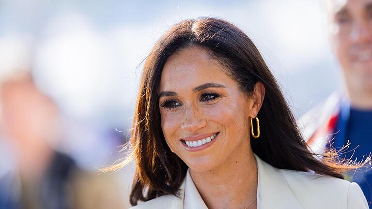 Meghan_Markle_Herzogin_Sussex.jpg       -  Prinz Harry musste nun schon bei mehreren Events ohne seine Meghan auskommen.