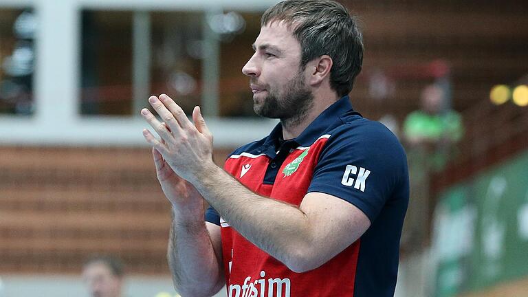 War über die Galligkeit seiner Spieler erfreut: Wölfe-Trainer Ceven Klatt. War über die Galligkeit seiner Spieler erfreut: Wölfe-Trainer Ceven Klatt.