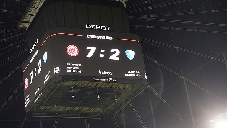 Eintracht Frankfurt - VfL Bochum       -  Der VfL Bochum erlebte in Frankfurt ein Debakel.