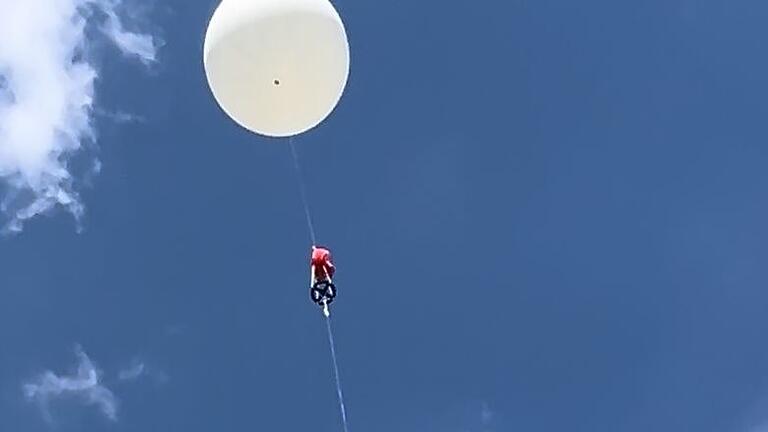 Der verloren gegangene Wetterballon.