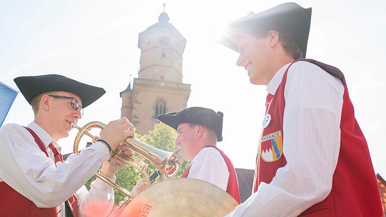 Ein abwechslungsreiches musikalisches Programm mit der Stadtkapelle Volkach erwartet die Gäste am Ostersonntag.