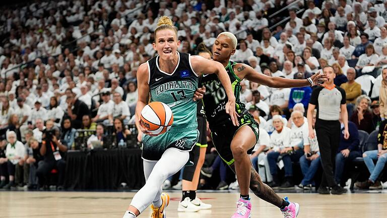 Minnesota Lynx - New York Liberty       -  Starke Leistung reicht nicht: Leonie Fiebich muss mit den New York Liberty in ein fünftes Finale.