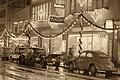 Die Domstraße im Jahr 1957. Im historischen Archiv der WVV wird die Geschichte Würzburgs lebendig.