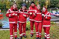Neue Bootsführer: Jan Rößner, Maximilian Lukat, Marvin Nardelli, Rebecca Schöller, Sina Rößner.