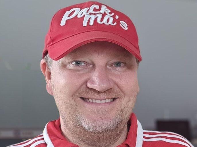 Thorsten Bätz, 1. Vorsitzender des &quot;Bayern-Fanclub Kist&quot;