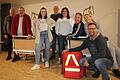 Sie werden am 15. und 16. Dezember das Publikum zum Lachen bringen: Die Schauspieler der Theatergruppe der Soldaten- und Reservistenkameradschaft Marktsteft.